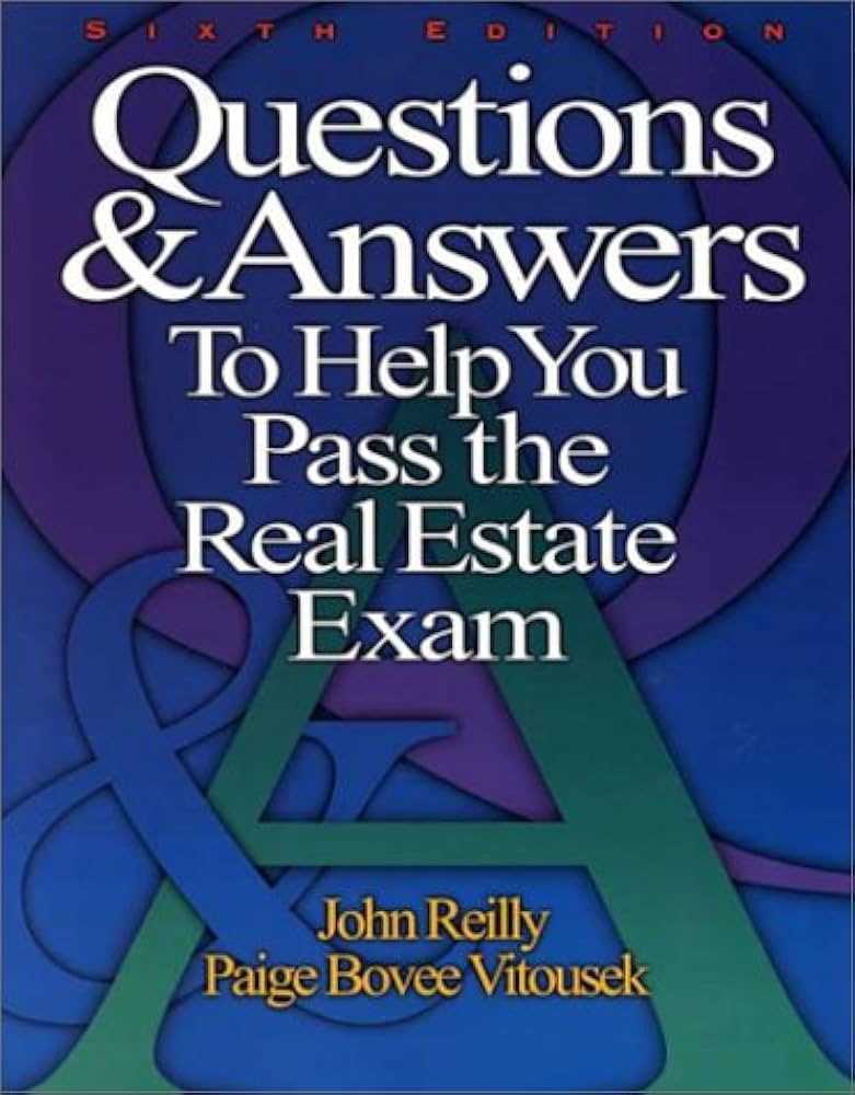 questions and answers real estate exam