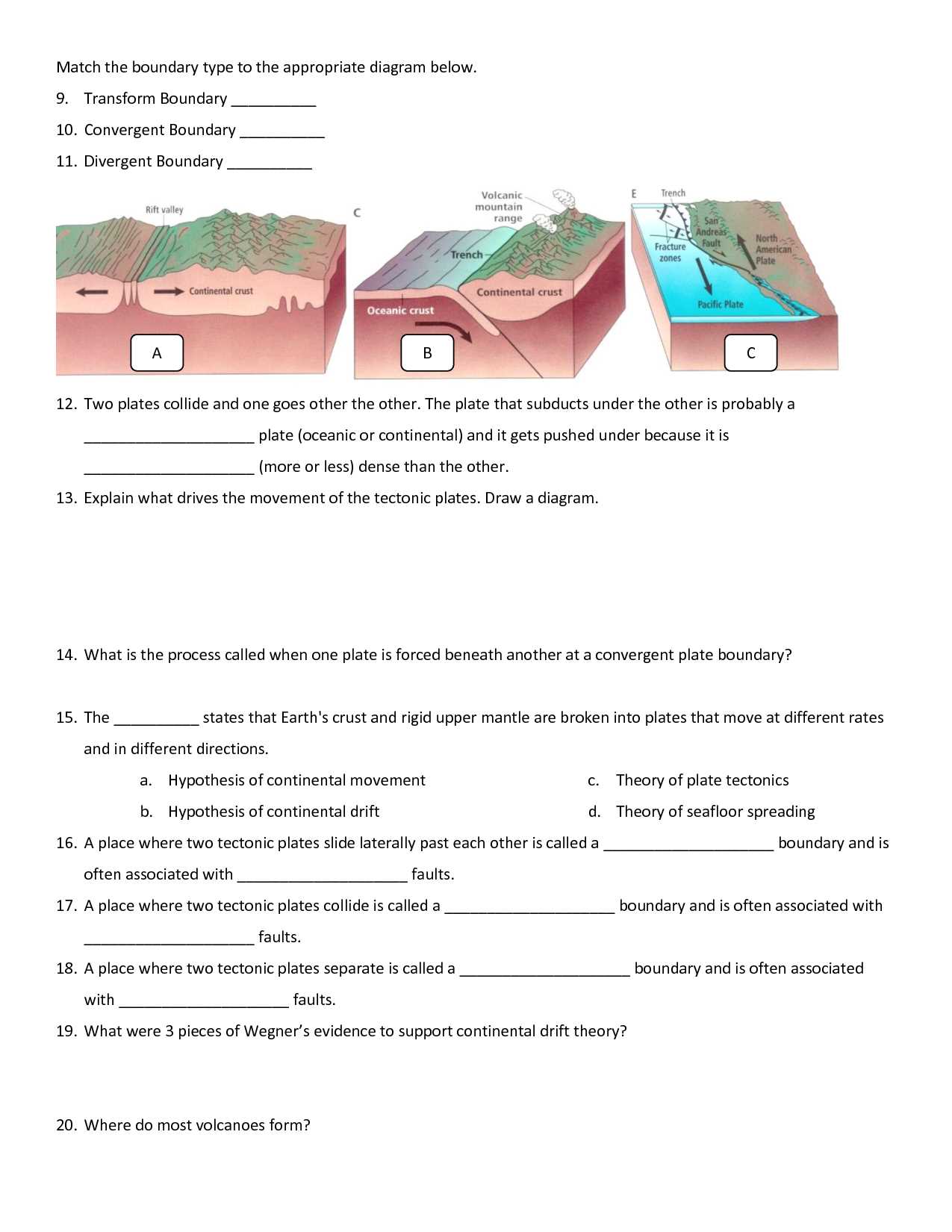 earth science chapter 24 assessment answers