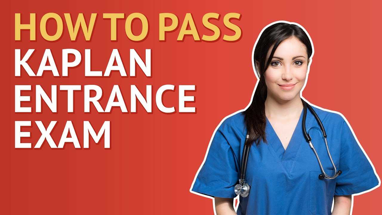 kaplan preadmission exam