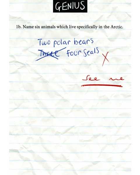 genius exam answers