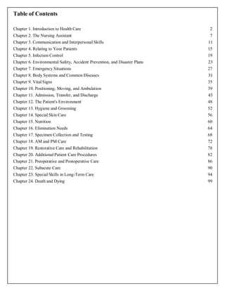 cna chapter 4 exam answers