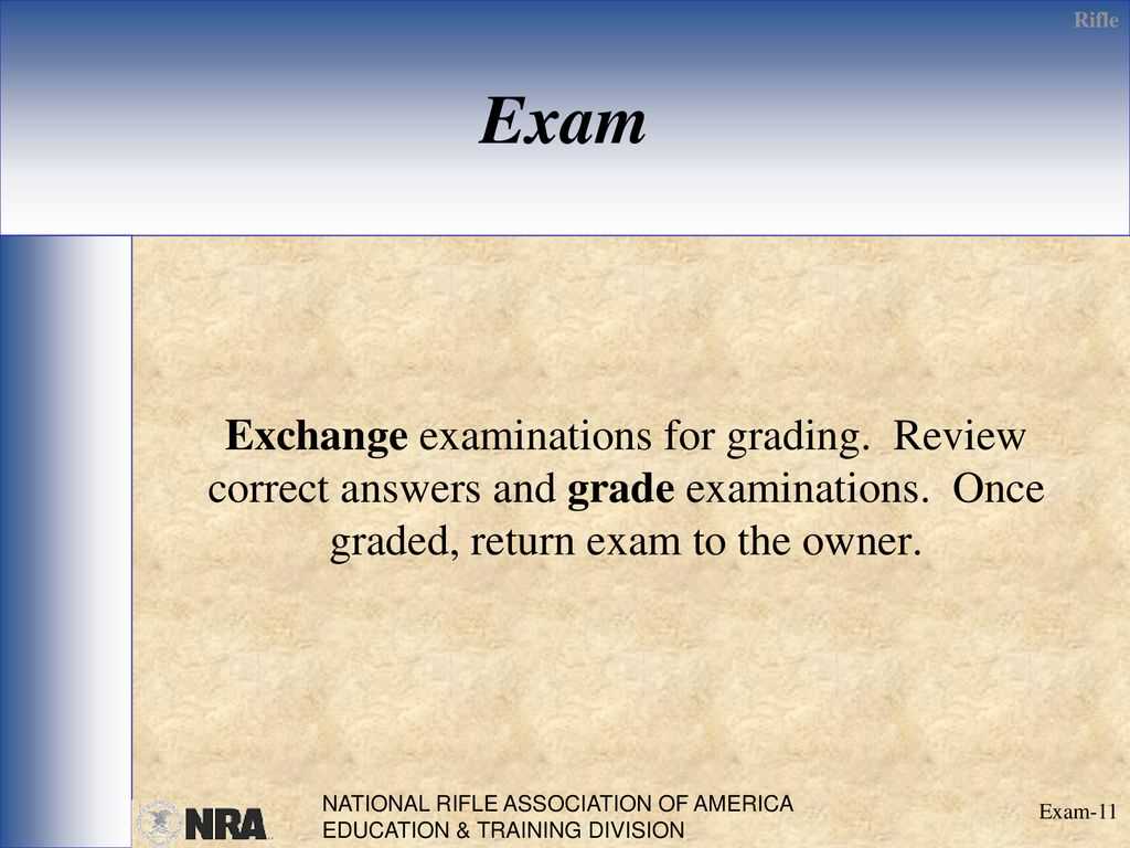 nra basic pistol exam answers