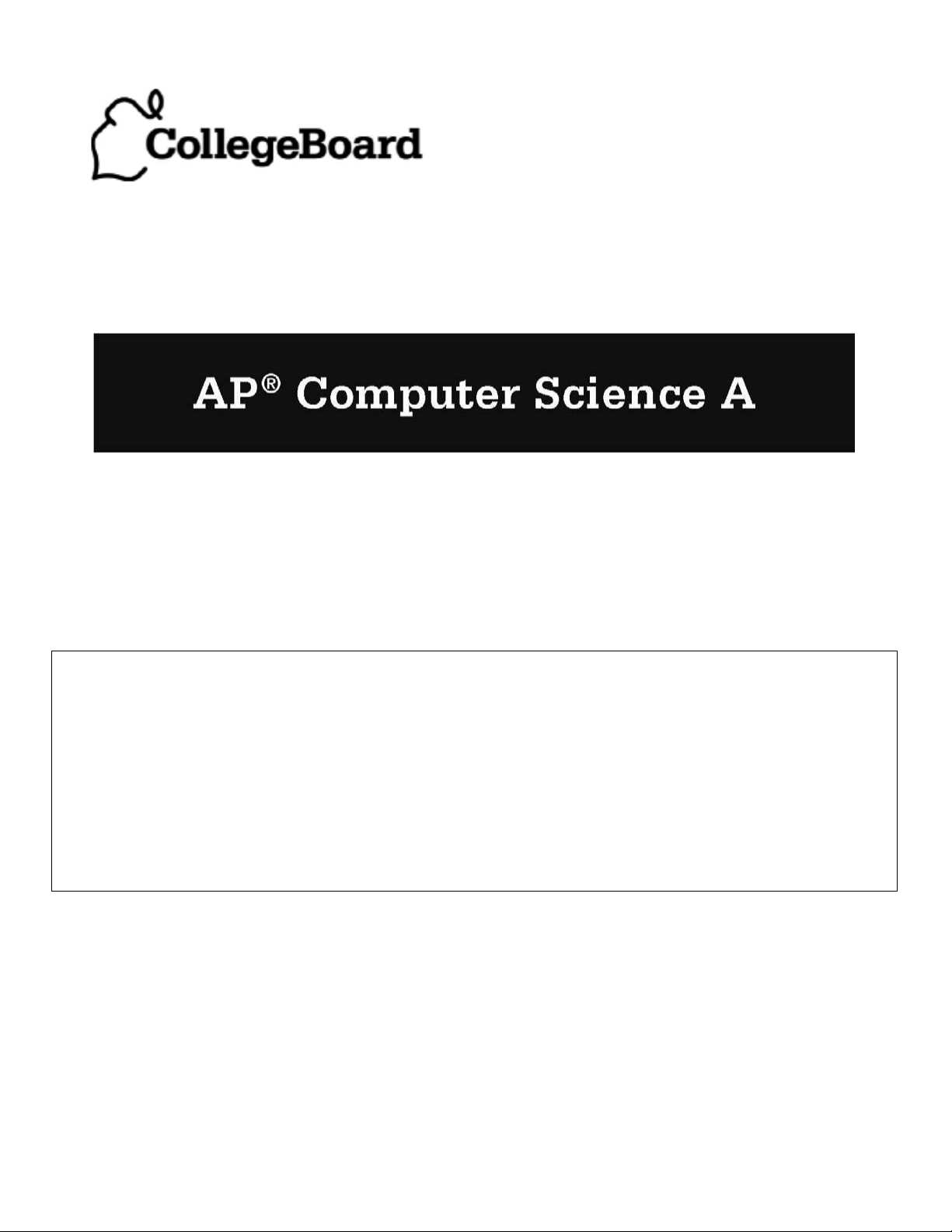 ap computer science a practice exam answers