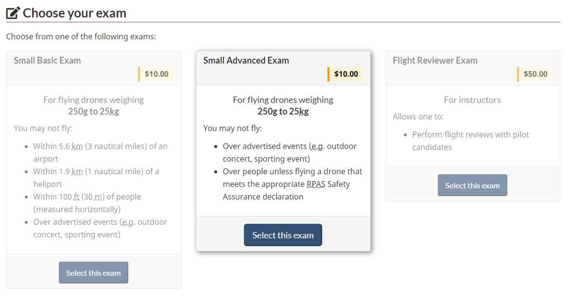 drone exam answers