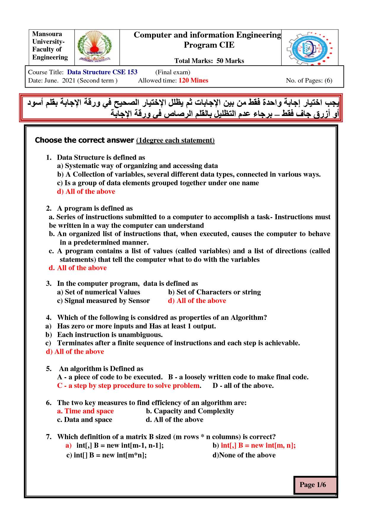 ibm data science final exam answers