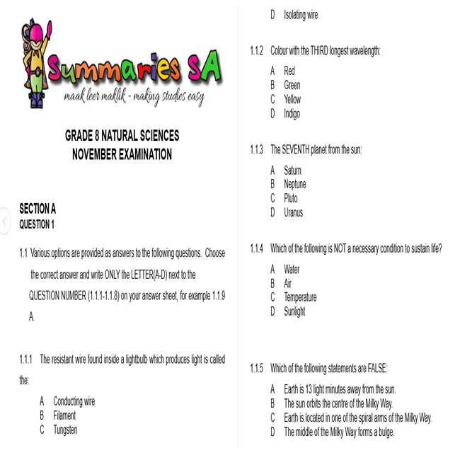 sun life exam answers