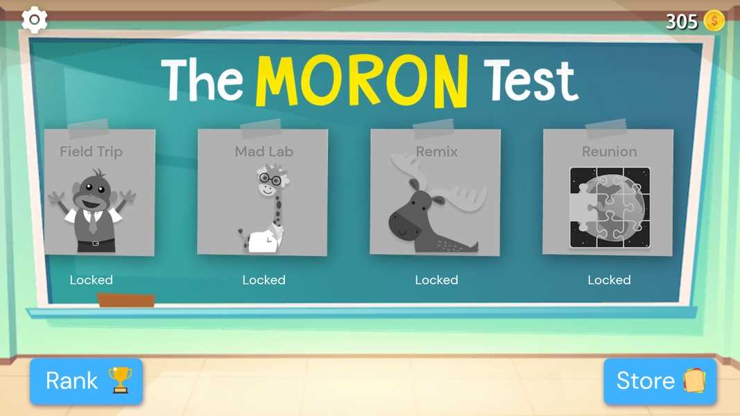 the moron test answers tricky treat