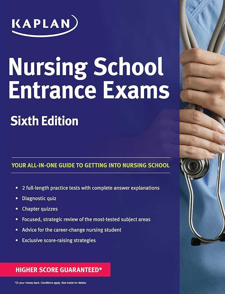 study guide for kaplan nursing entrance exam