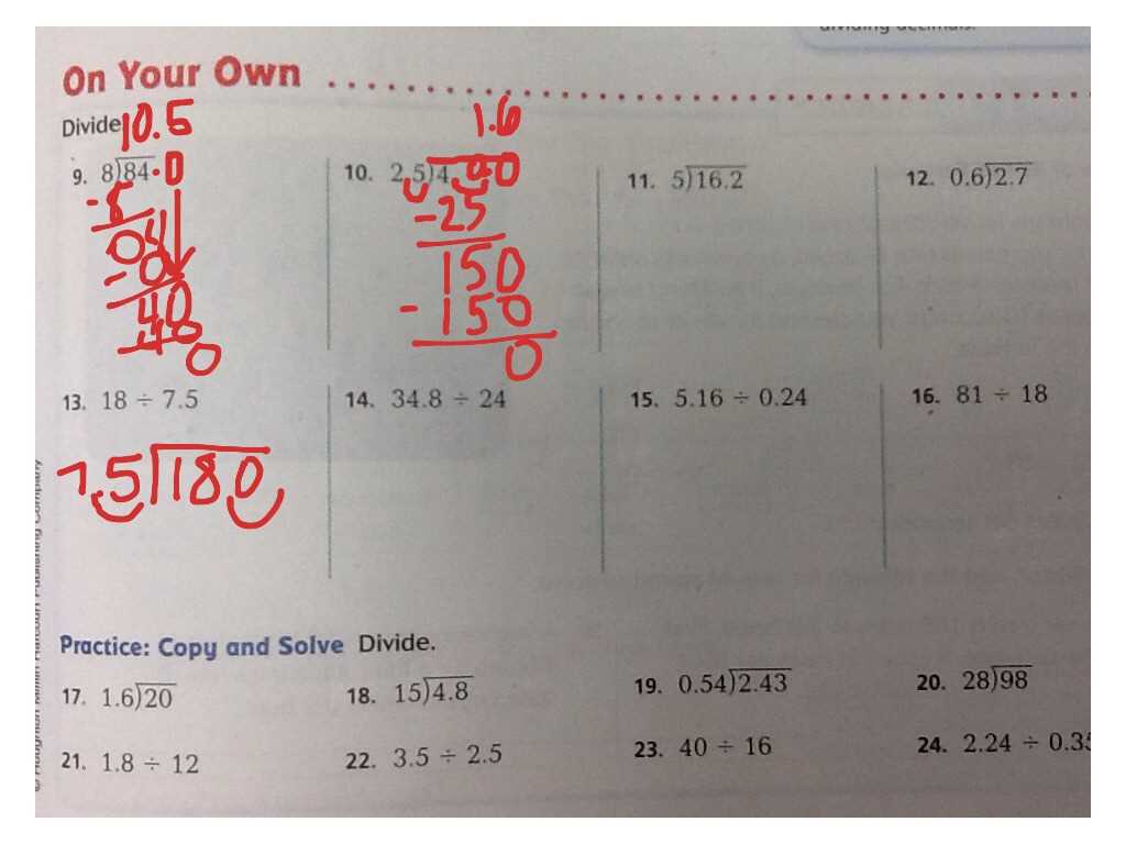 go math grade 5 chapter 11 answer key