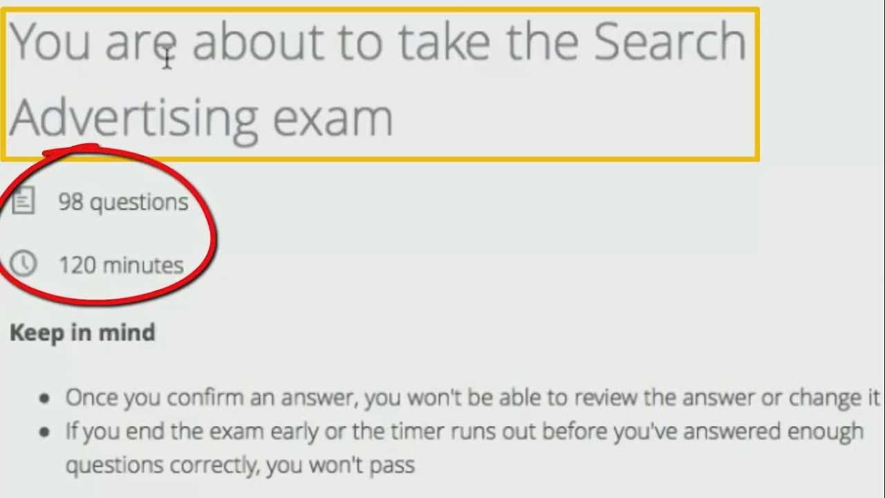 google advanced search exam answers