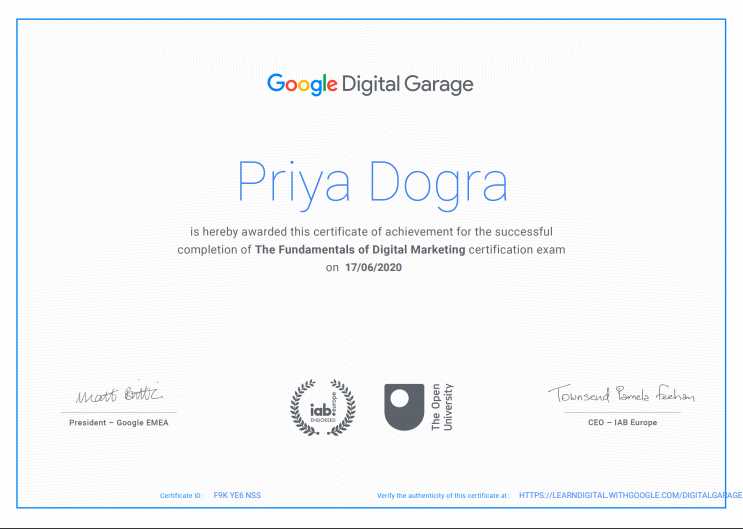 google digital marketing exam answers