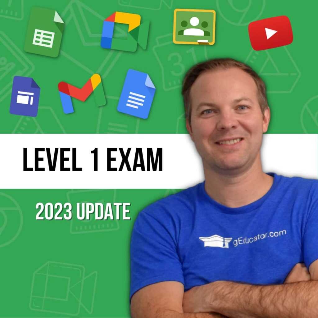 google educator level 1 exam answers 2025