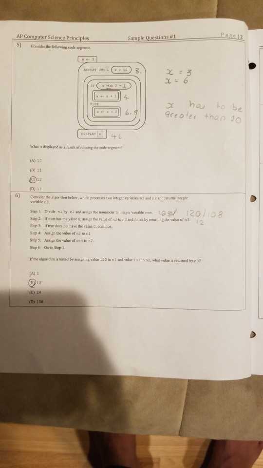 ap computer science a 2025 exam sample questions answers