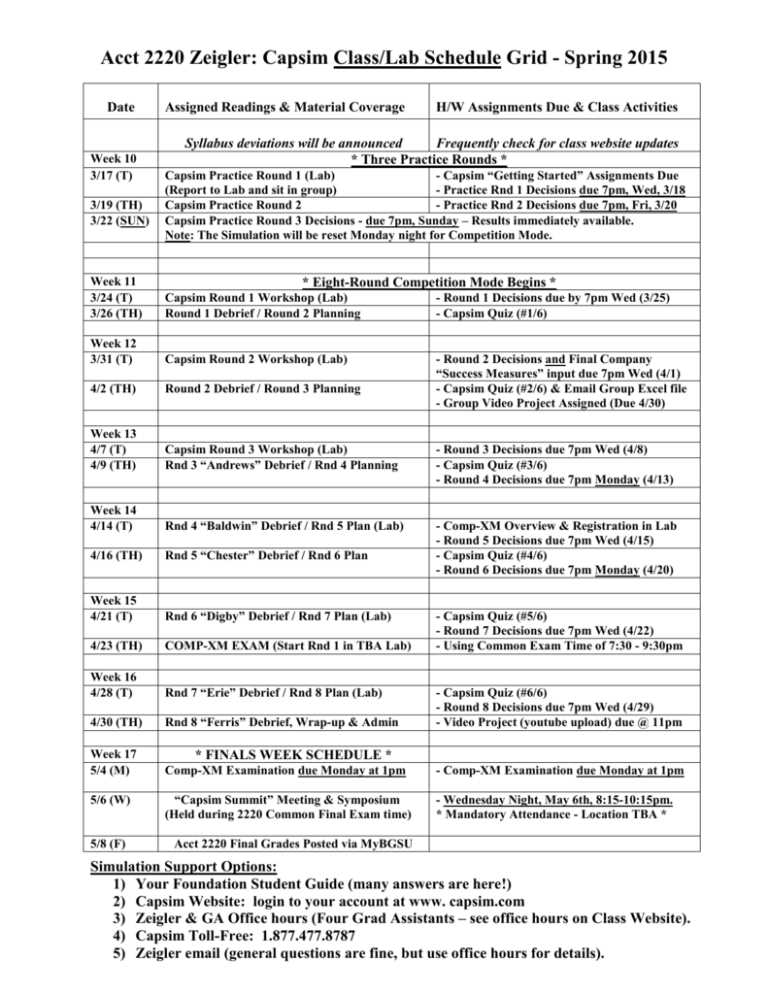 capsim comp xm exam answers