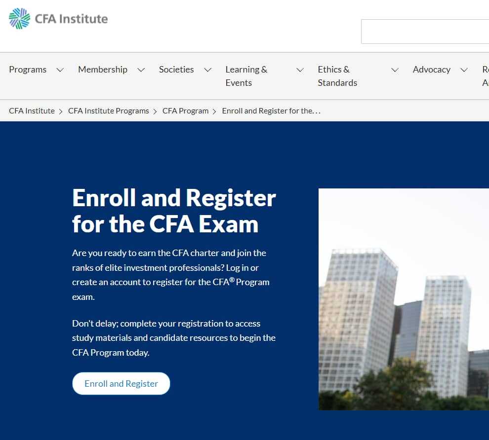 cfa exam date 2025