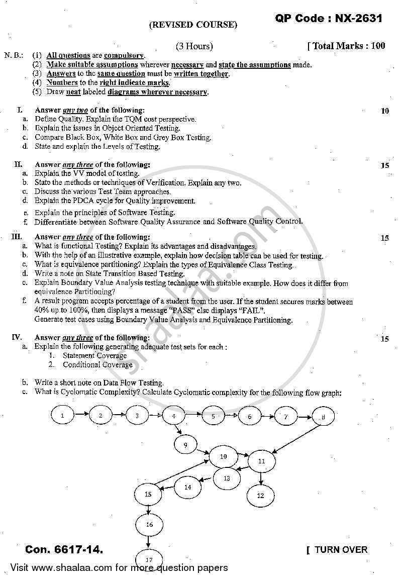 software testing exam questions and answers