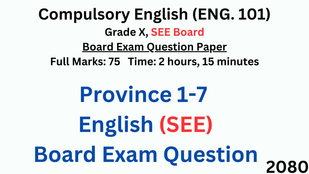 grade 10 english exam questions and answers