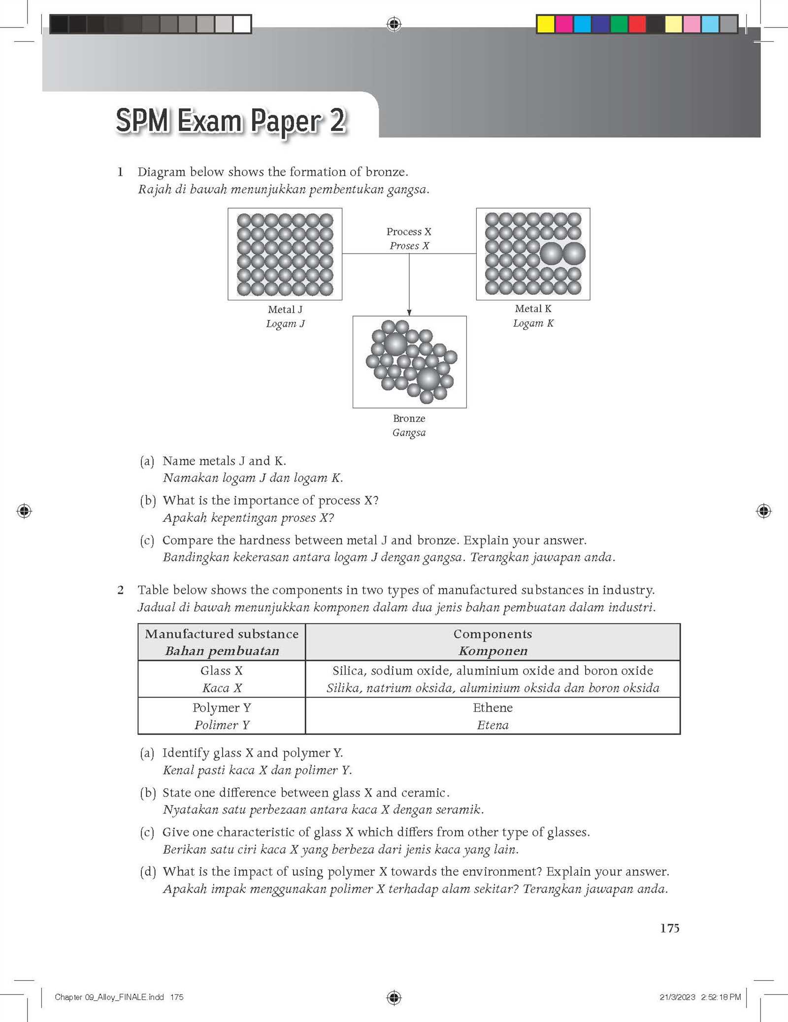 how to answer science exam questions