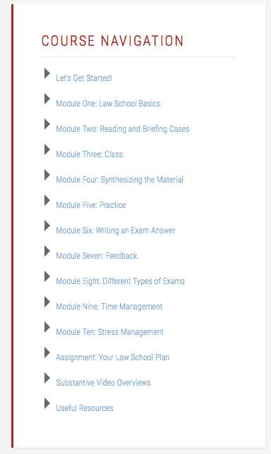 how to write a law school exam answer