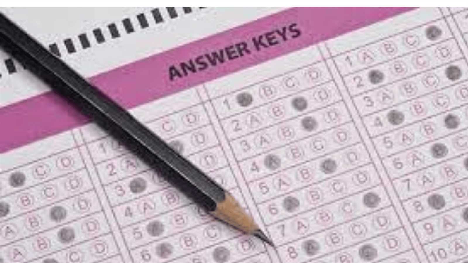 tet exam answer key