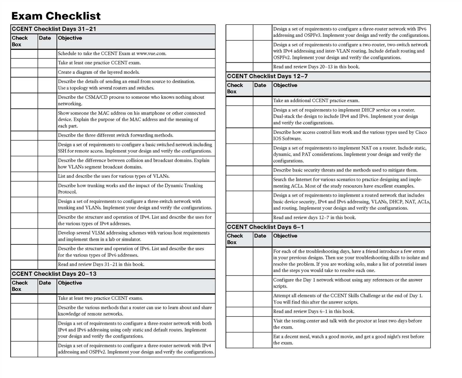 icnd1 exam answers