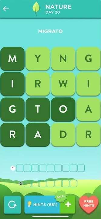 what is the answer to wordbrain