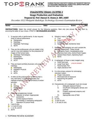 radiology board exam answers