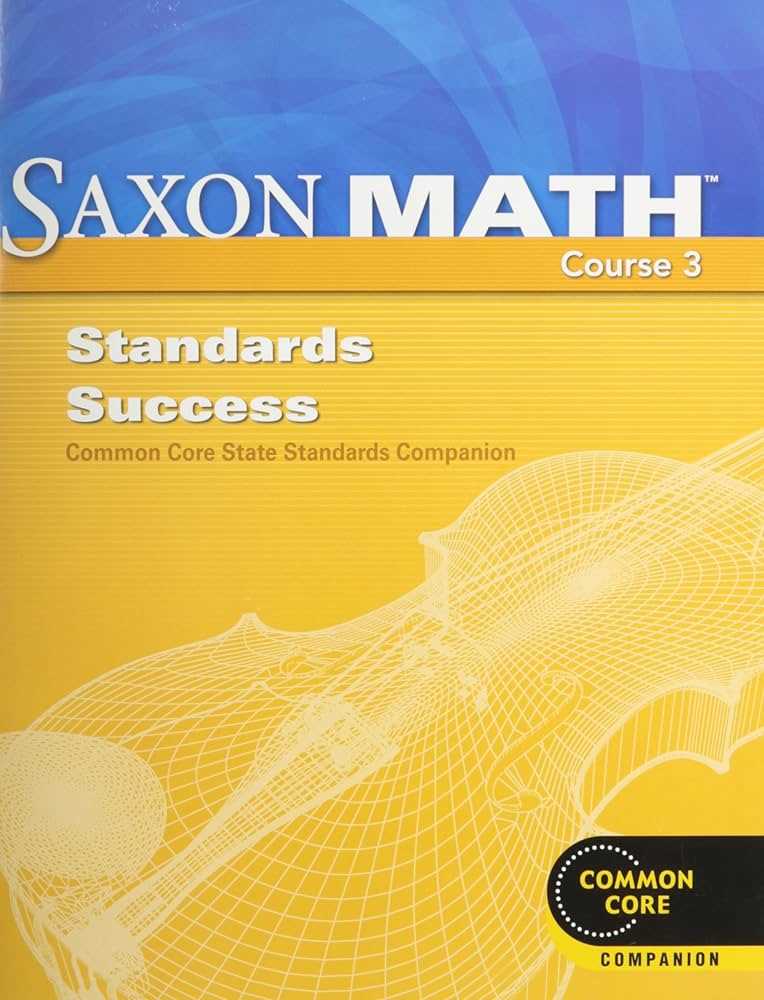 saxon math course 3 test answer key