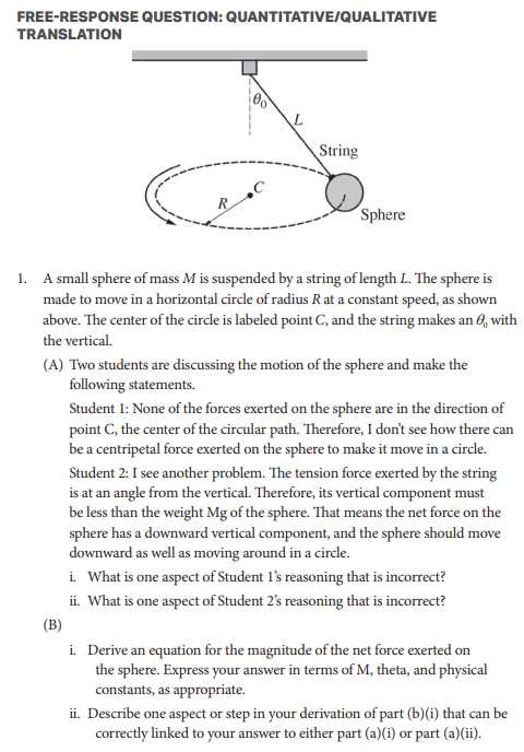 ap physics 1 2025 practice exam 3 frq answers