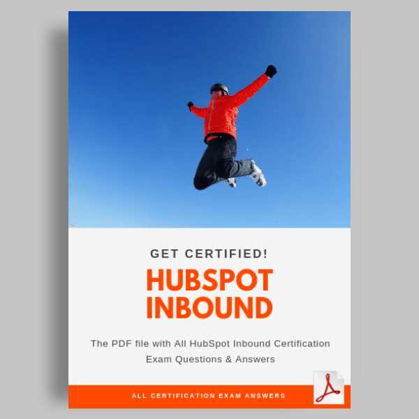 inbound certification exam answers