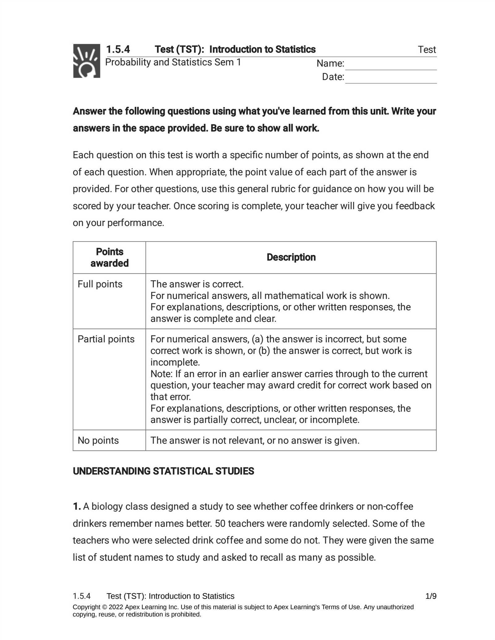 introduction to statistics exam questions and answers doc