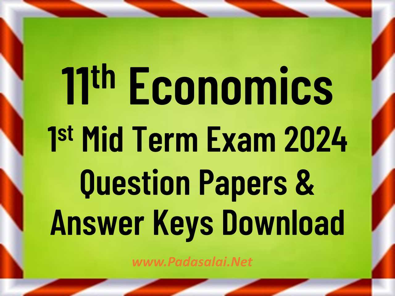 economics model exam answer key 2025