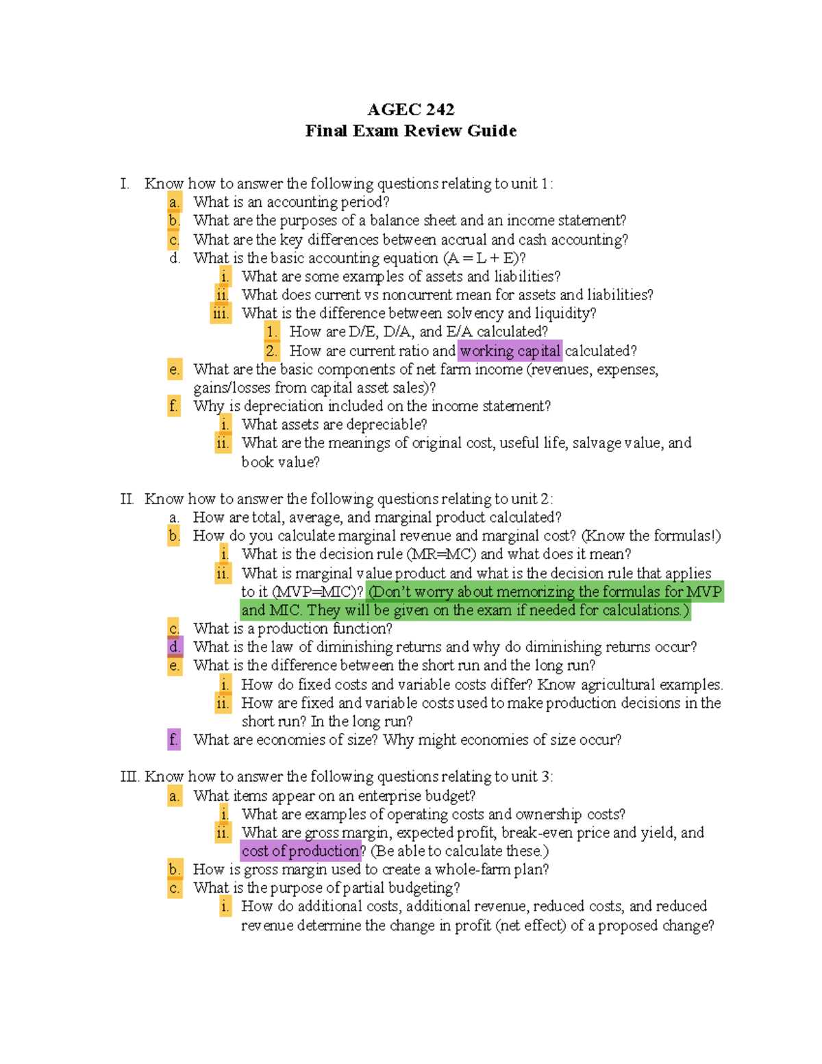 is 242 b final exam answers