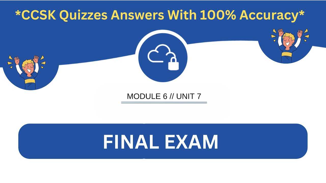 it final exam answers