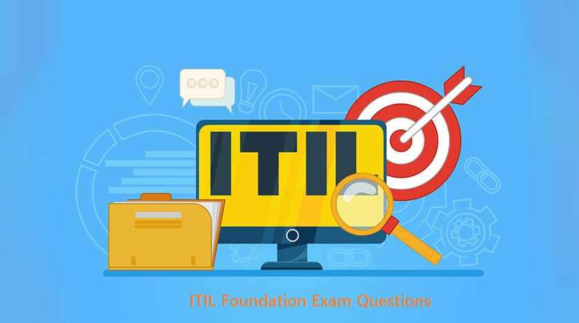 itil 4 foundation exam questions and answers free