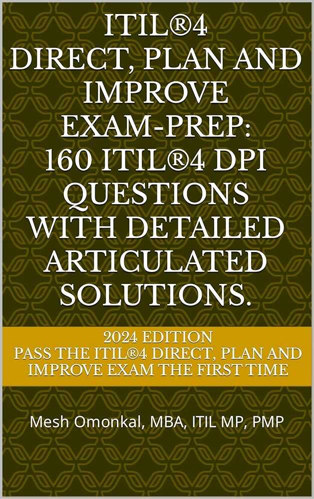 itil exam answers