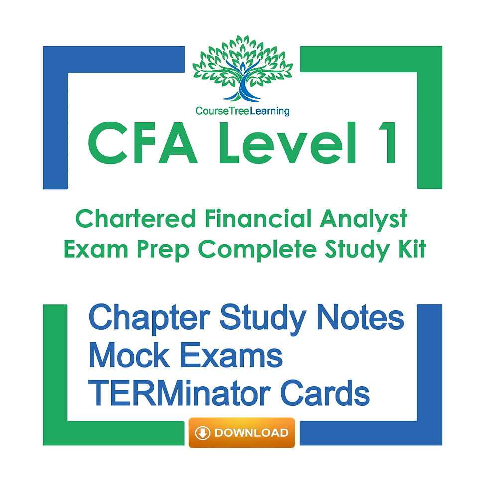 cfa level 1 mock exam