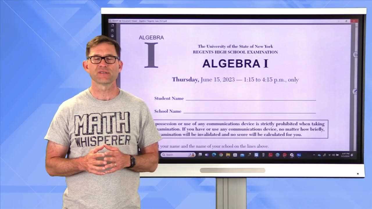 algebra june 2025 regents answers