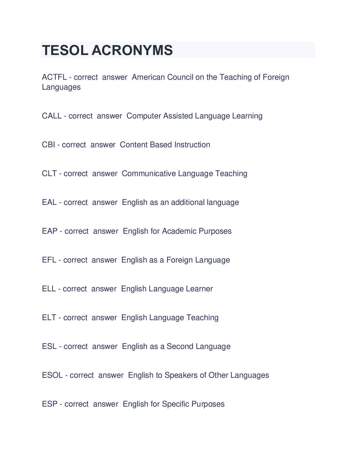 clt computer exam questions and answers