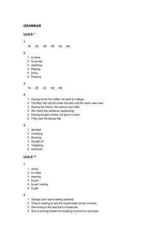 examen del capitulo 5b answer key