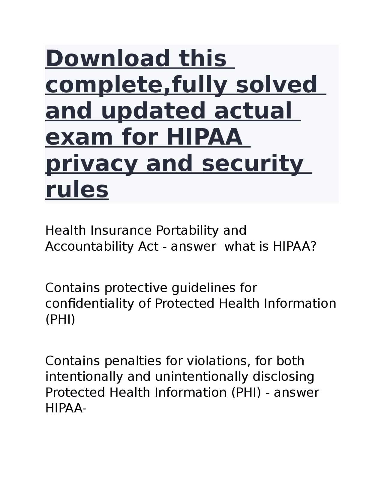 jko hipaa training challenge exam answers