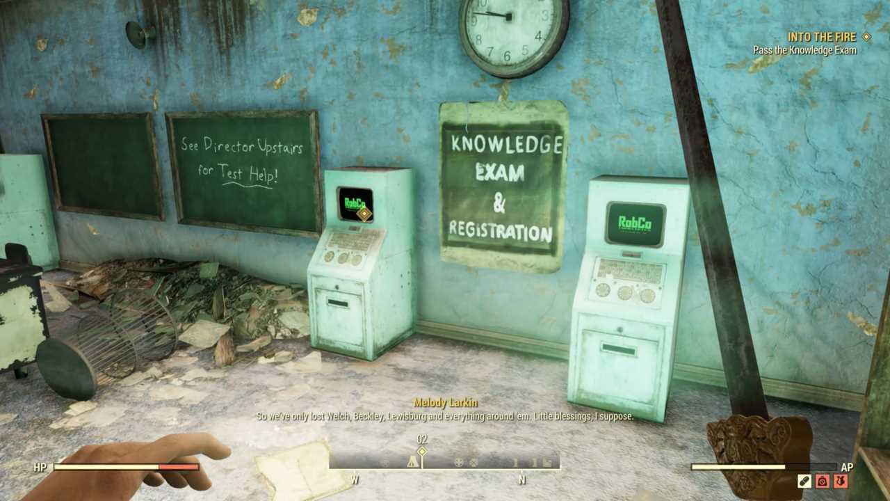 fire exam answers fallout 76