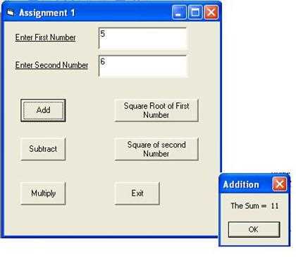 visual basic 6.0 exam questions and answers