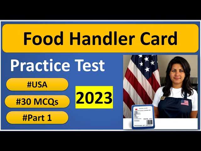 oregon food handlers card answers