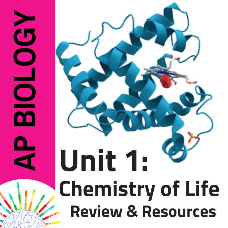 unit 1 chemistry of life ap biology exam answers