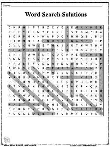 maths word search 6 answers