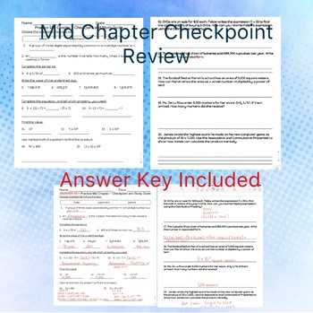 mid chapter checkpoint chapter 9 answers