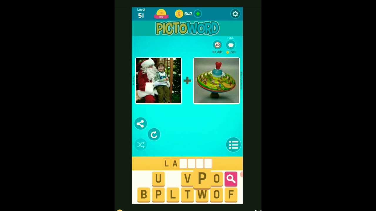 pictoword level 50 answer