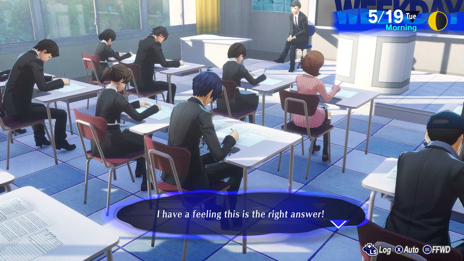 persona 5 december test answers