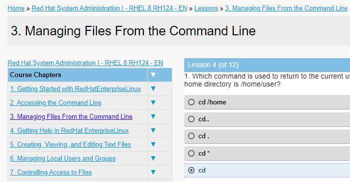 linux chapter 11 exam answers